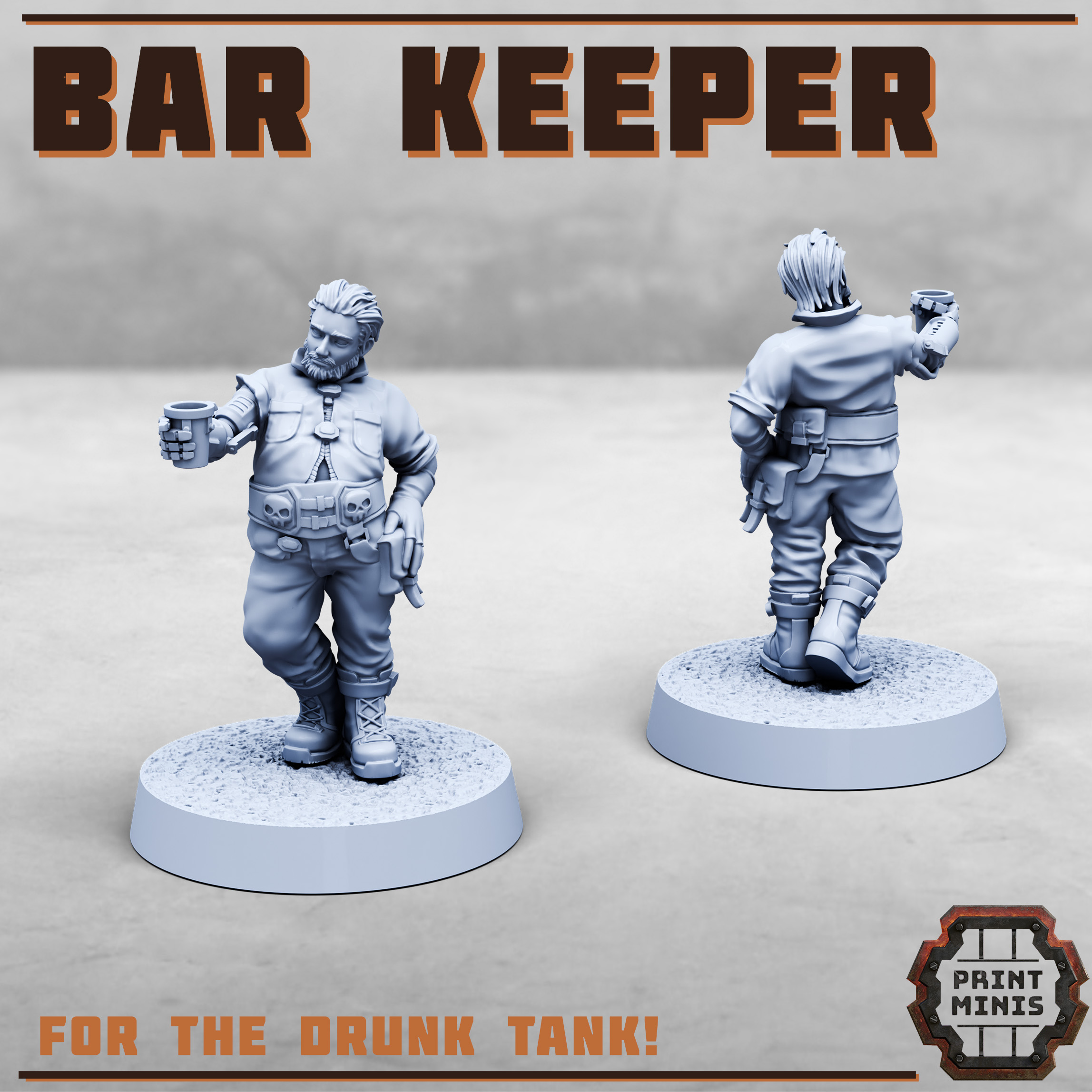 Grimdark Bar Keeper
